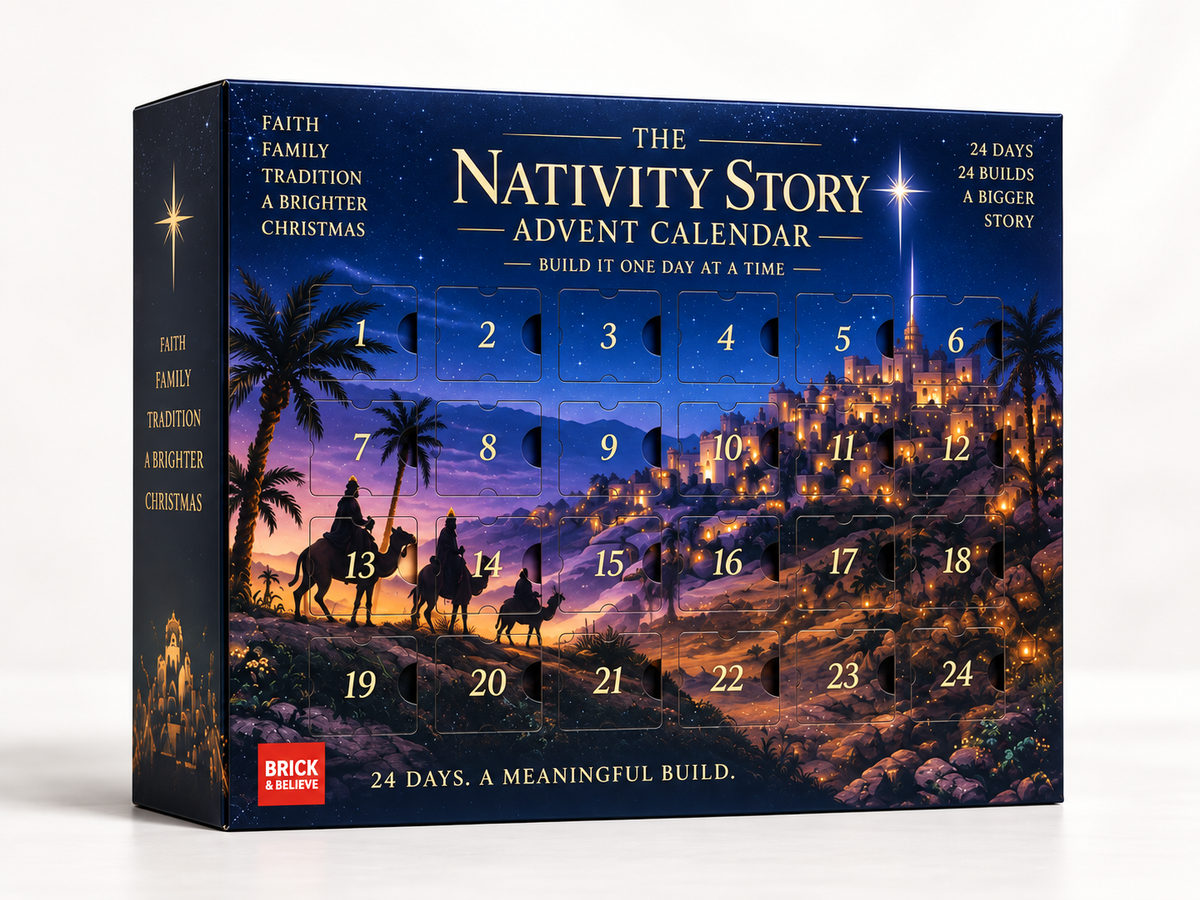 Advent Bricks™ Nativity Set