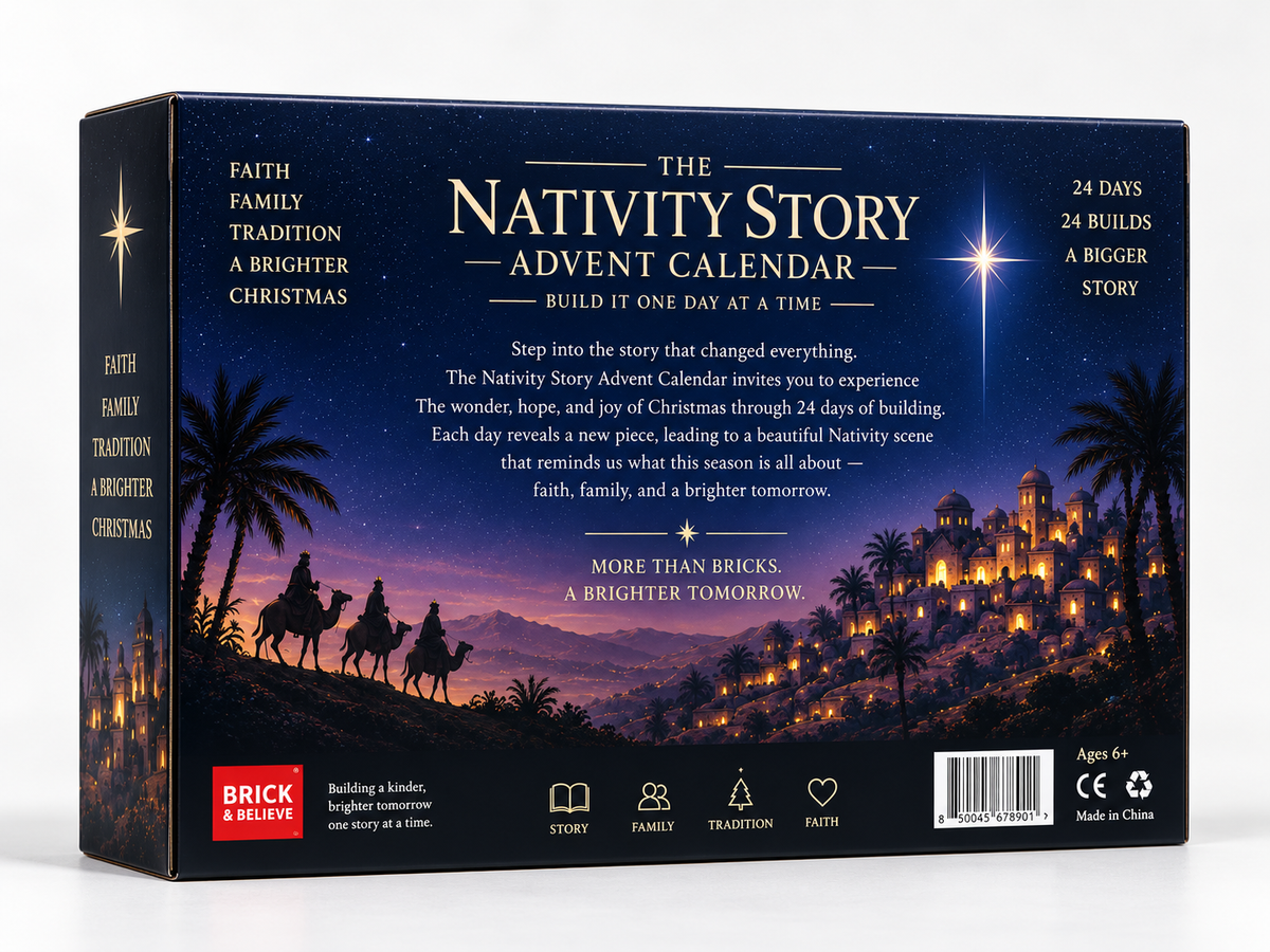 Advent Bricks™ Nativity Set