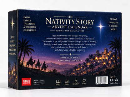 Advent Bricks™ Nativity Set