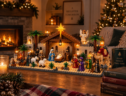 Advent Bricks™ Nativity Set